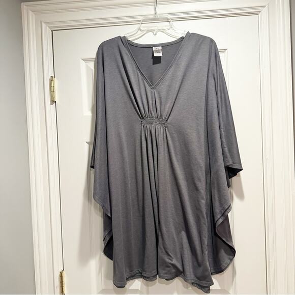 Natori Tunic Shirt Medium Pullover Poncho Style Oversize Lounge Kaftan Top Large - Picture 1 of 9